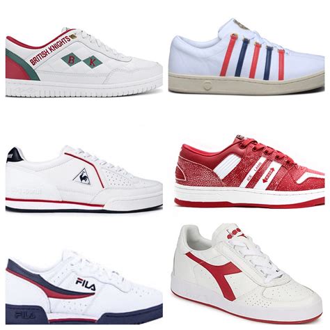 popular shoe brands 1980s.